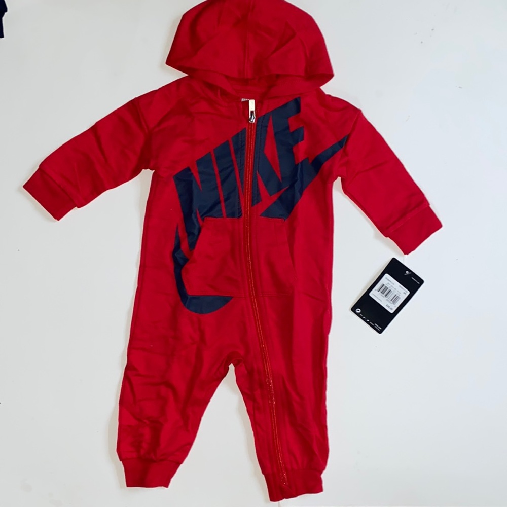 Red & Navy Nike Coverall